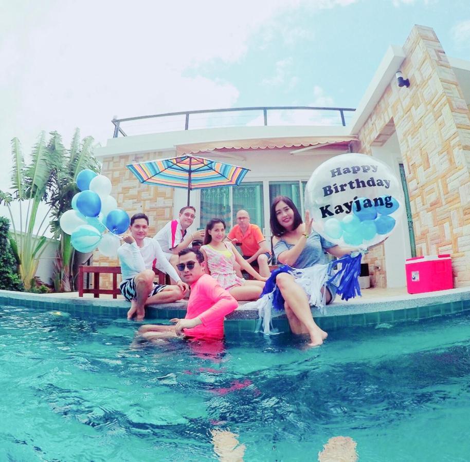 Rocky Party Pool Villa Huahin 3 Bedrooom With Bbq & Karaoke Exterior photo