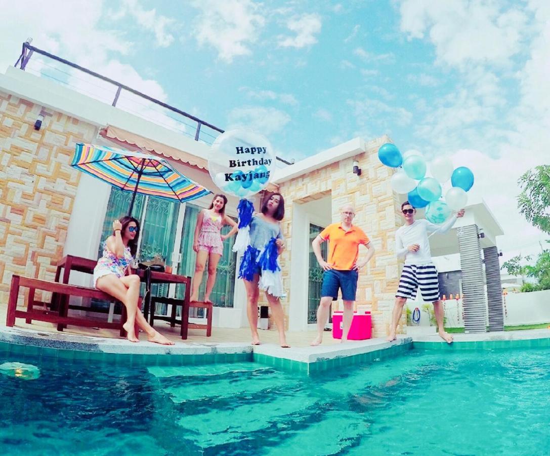 Rocky Party Pool Villa Huahin 3 Bedrooom With Bbq & Karaoke Exterior photo